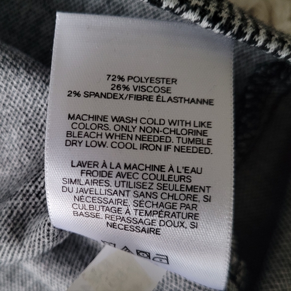 Express Plaid A-line Minidress w/ Spaghetti Straps - Picture 6 of 7